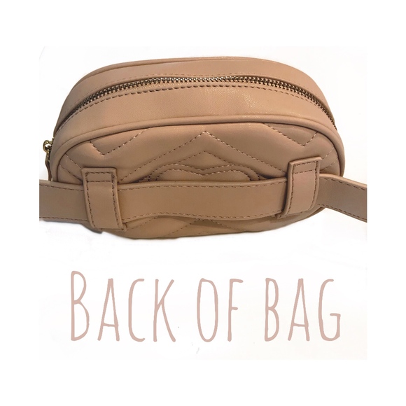 NEW Quilted Beige Waist / Fanny / Bum Bag - Picture 4 of 6